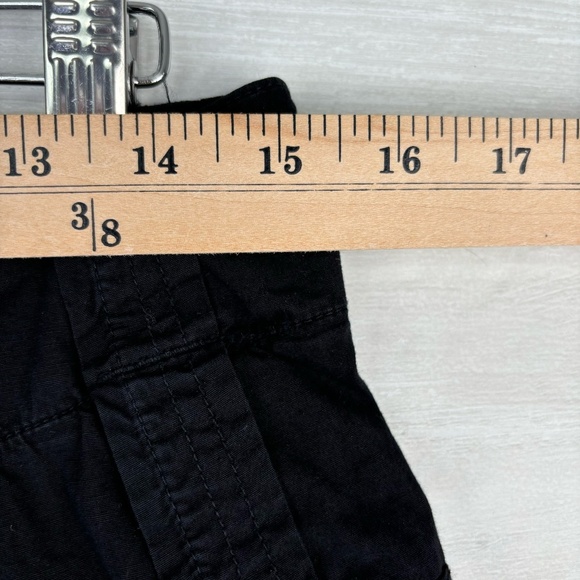 Pete & Greta by Johnny Was Black Cargo Shorts Size 6 - Picture 4 of 13